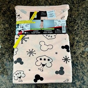 Women's Disney Mickey Mouse XL Allover Print Sleep Shirt
